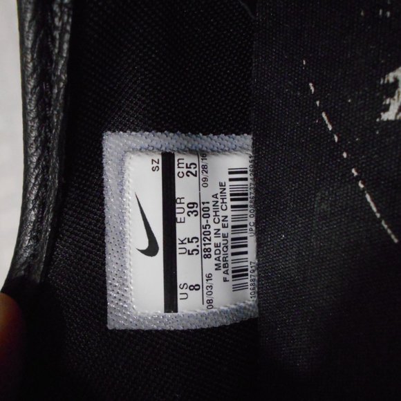 Nike Cortez 72 SI Black White Athletic Sneaker Shoe Womens Size 8 881205-001 - Picture 15 of 16